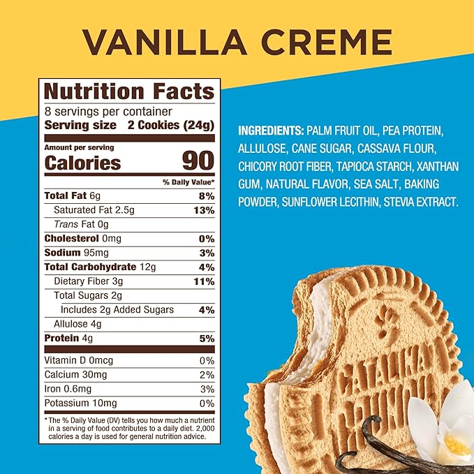 Vanilla Creme Sandwich Cookies (6 Boxes)