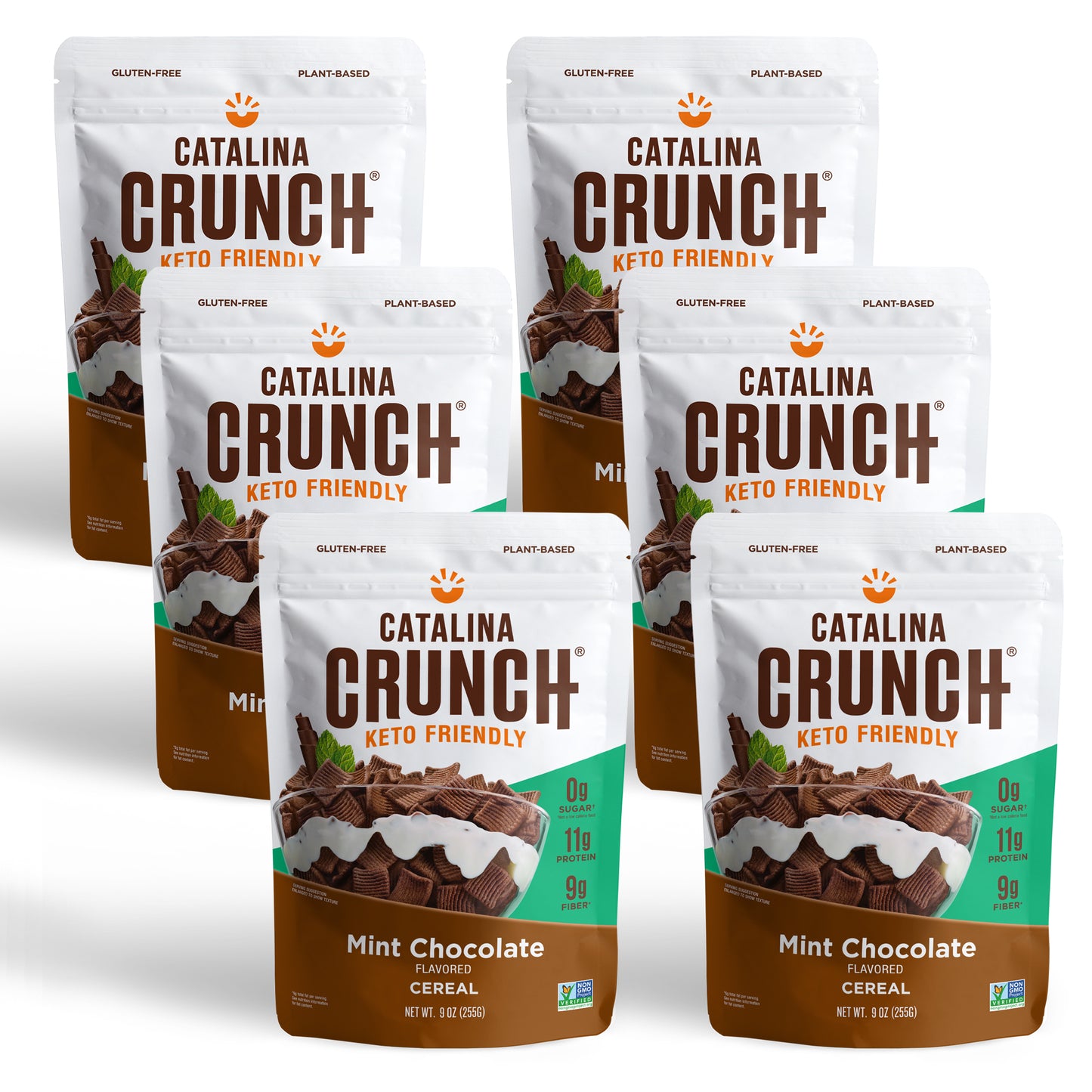 Mint Chocolate Chip Cereal (6 Pouches)